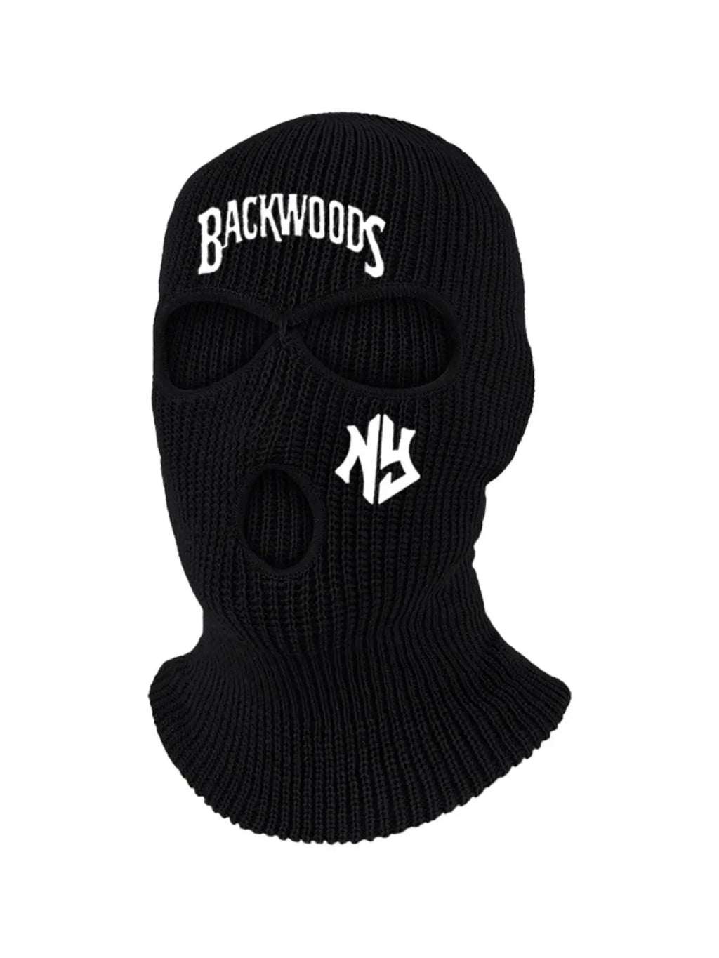 1/2PC 3-hole Halloween Fun Hat Knitted Full Face Ski Mask Winter Balaclava Warm Knitted Full Face Mask Outdoor Sports