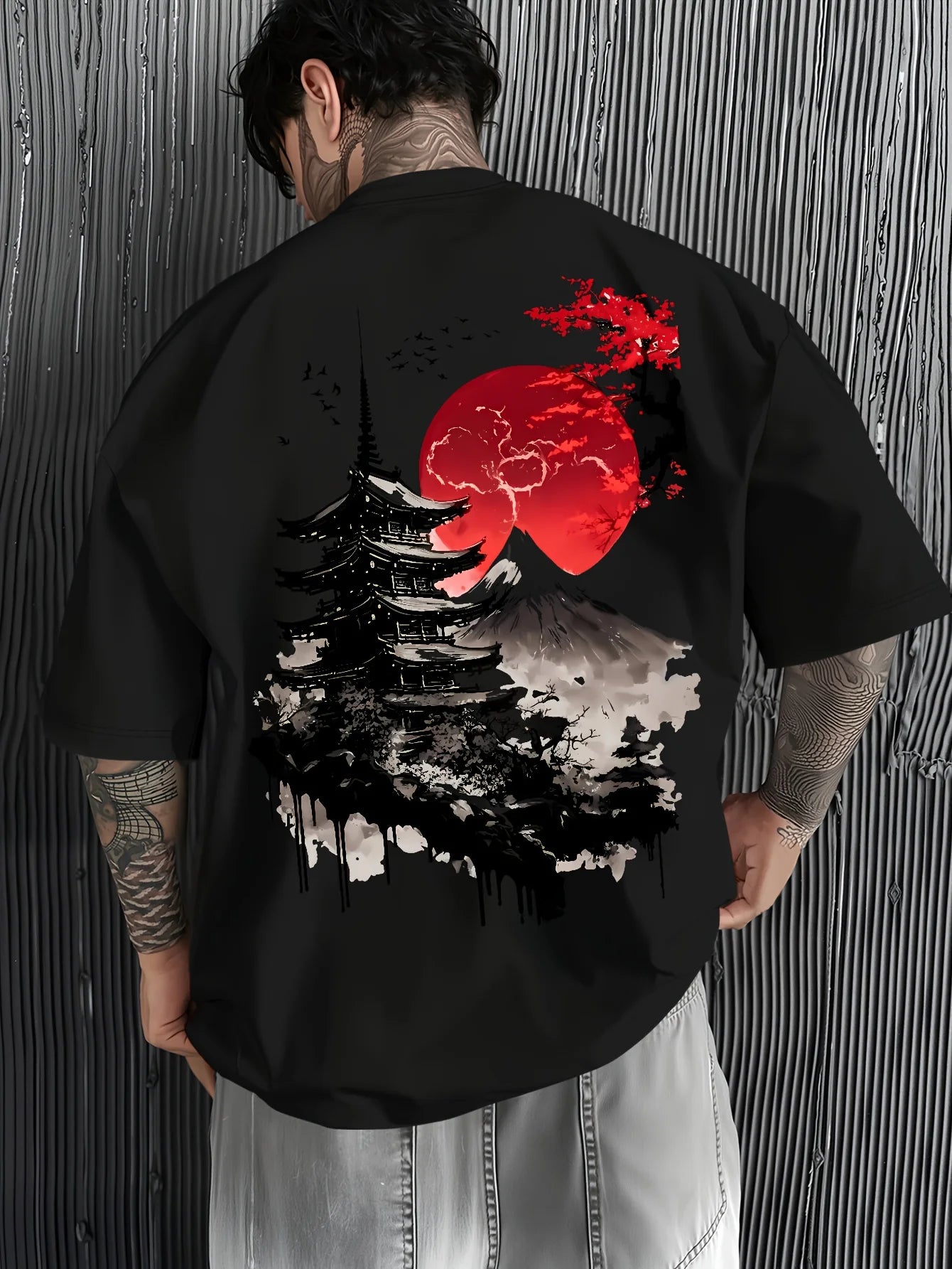 streat T-shirt over size