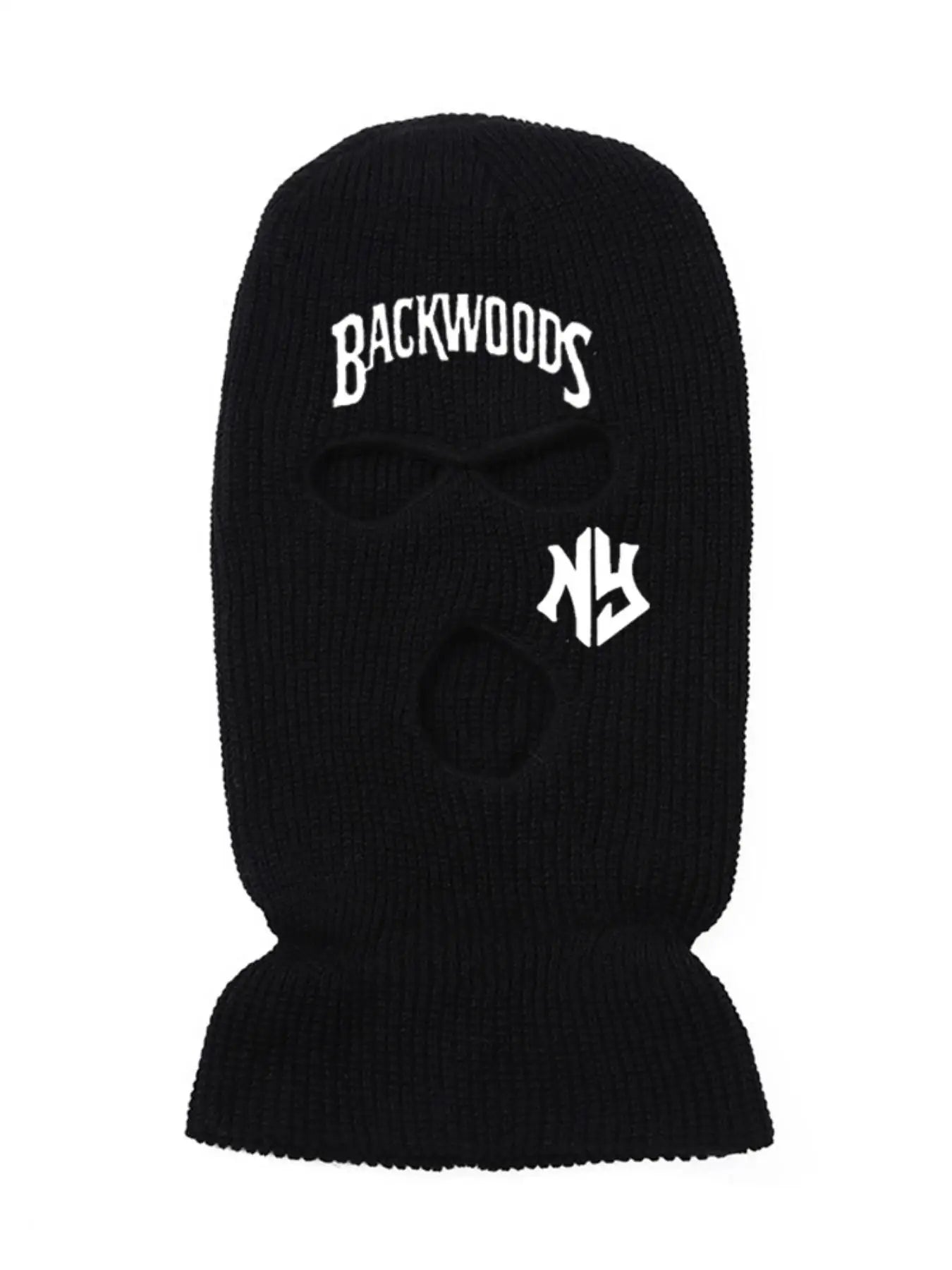 1/2PC 3-hole Halloween Fun Hat Knitted Full Face Ski Mask Winter Balaclava Warm Knitted Full Face Mask Outdoor Sports