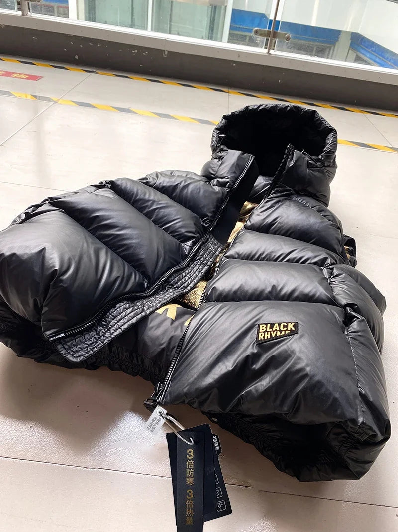 High-end Warn Goose Down Vests Jacket Outer 2023 Winter New Man's and Women's Thickened Sleeveless Hooded Short Down Vest Coat