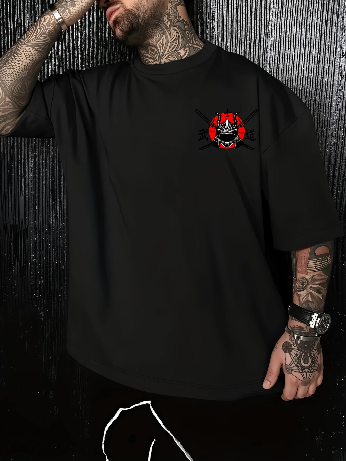 streat T-shirt over size