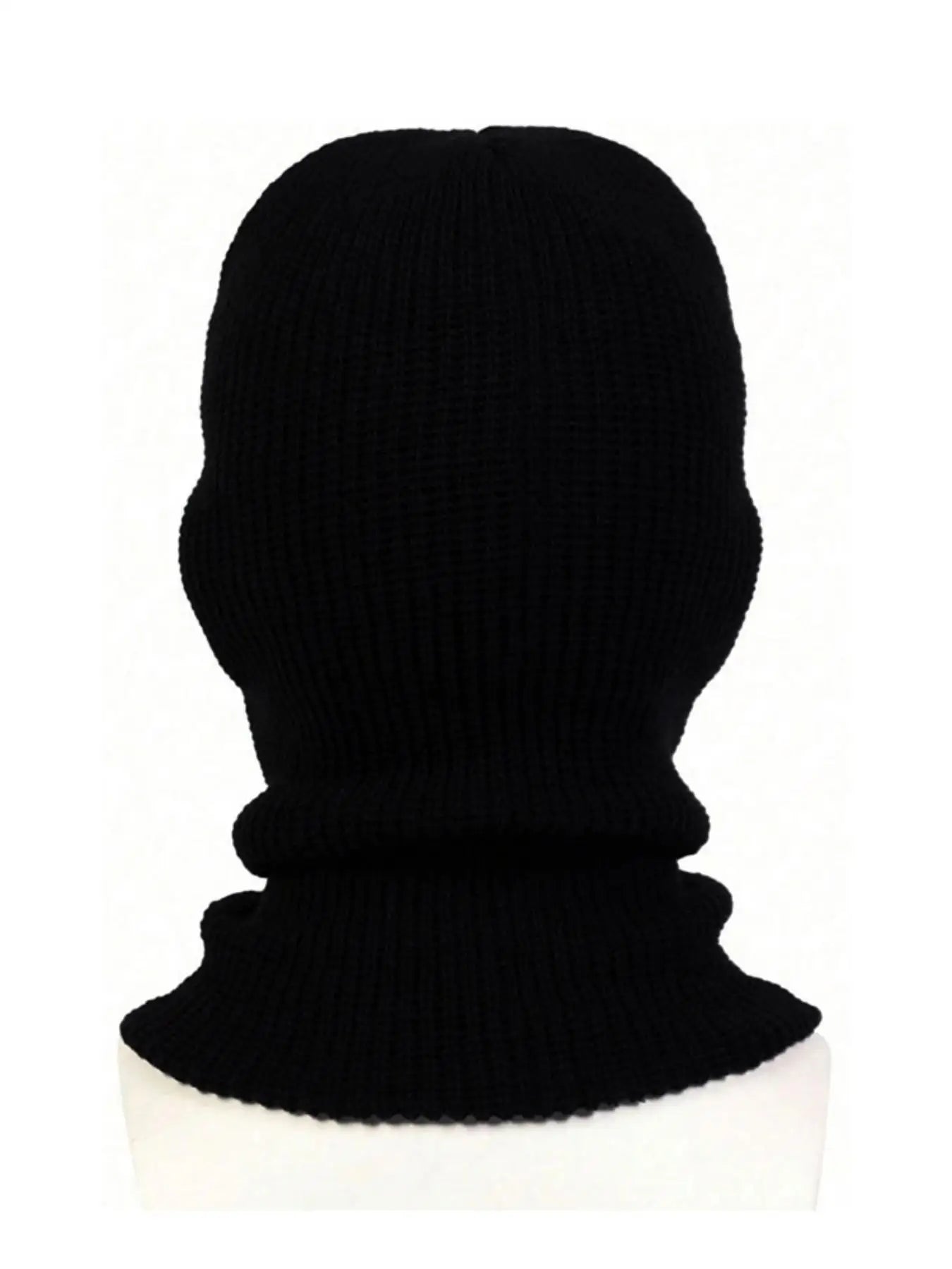 1/2PC 3-hole Halloween Fun Hat Knitted Full Face Ski Mask Winter Balaclava Warm Knitted Full Face Mask Outdoor Sports