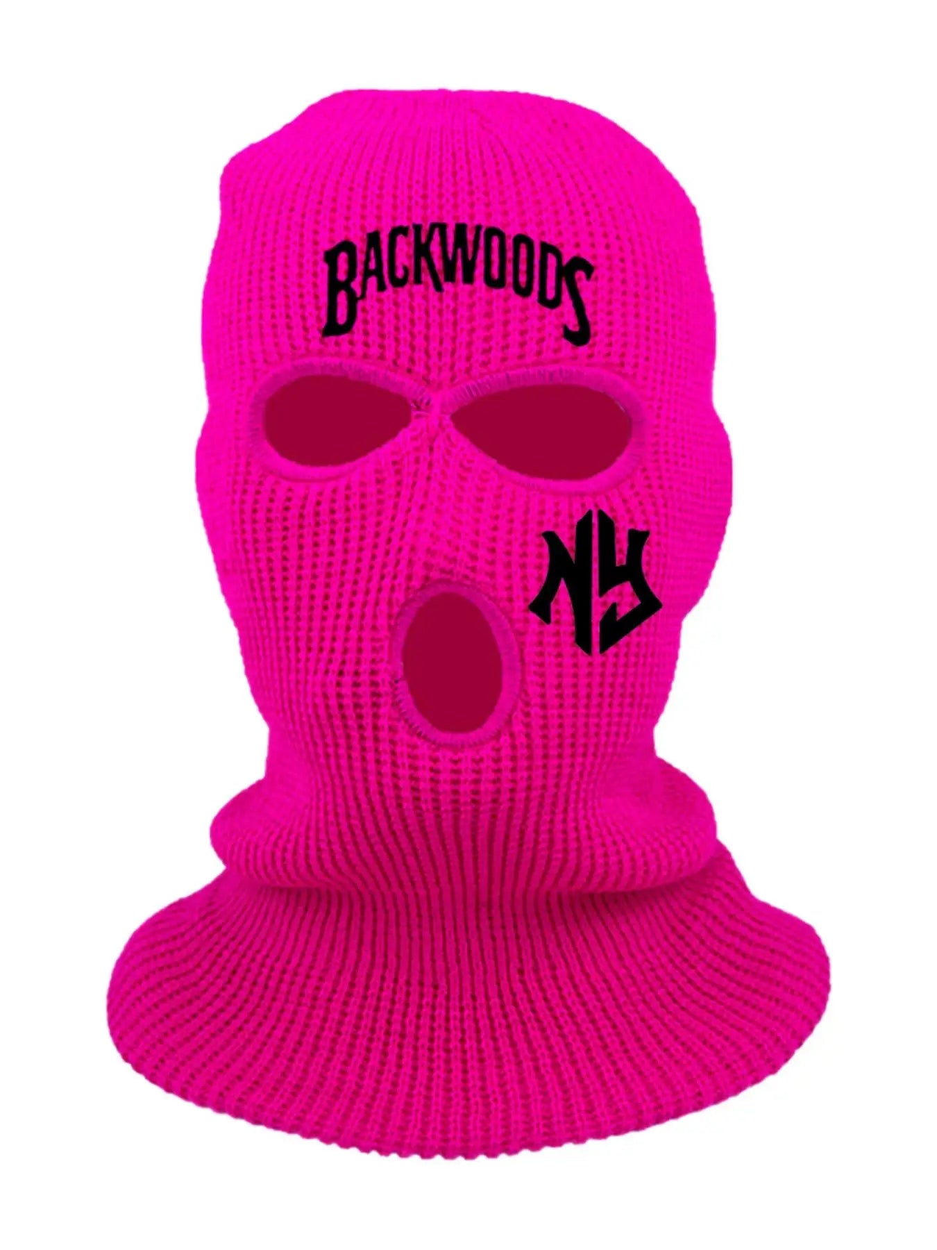 1/2PC 3-hole Halloween Fun Hat Knitted Full Face Ski Mask Winter Balaclava Warm Knitted Full Face Mask Outdoor Sports