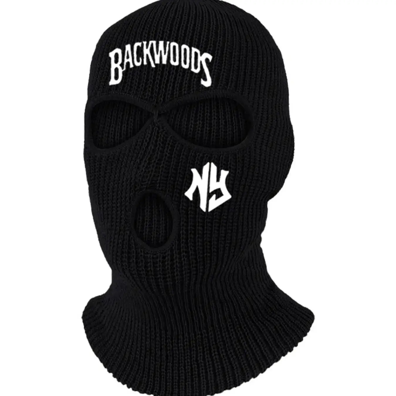 1/2PC 3-hole Halloween Fun Hat Knitted Full Face Ski Mask Winter Balaclava Warm Knitted Full Face Mask Outdoor Sports