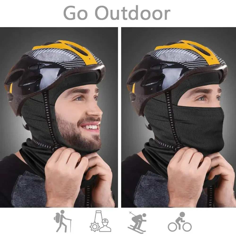 Multifunctional Balaclava Cycling Mask Windproof Dustproof Sun Protection Headscarf for Men Women Motorcycle Riding