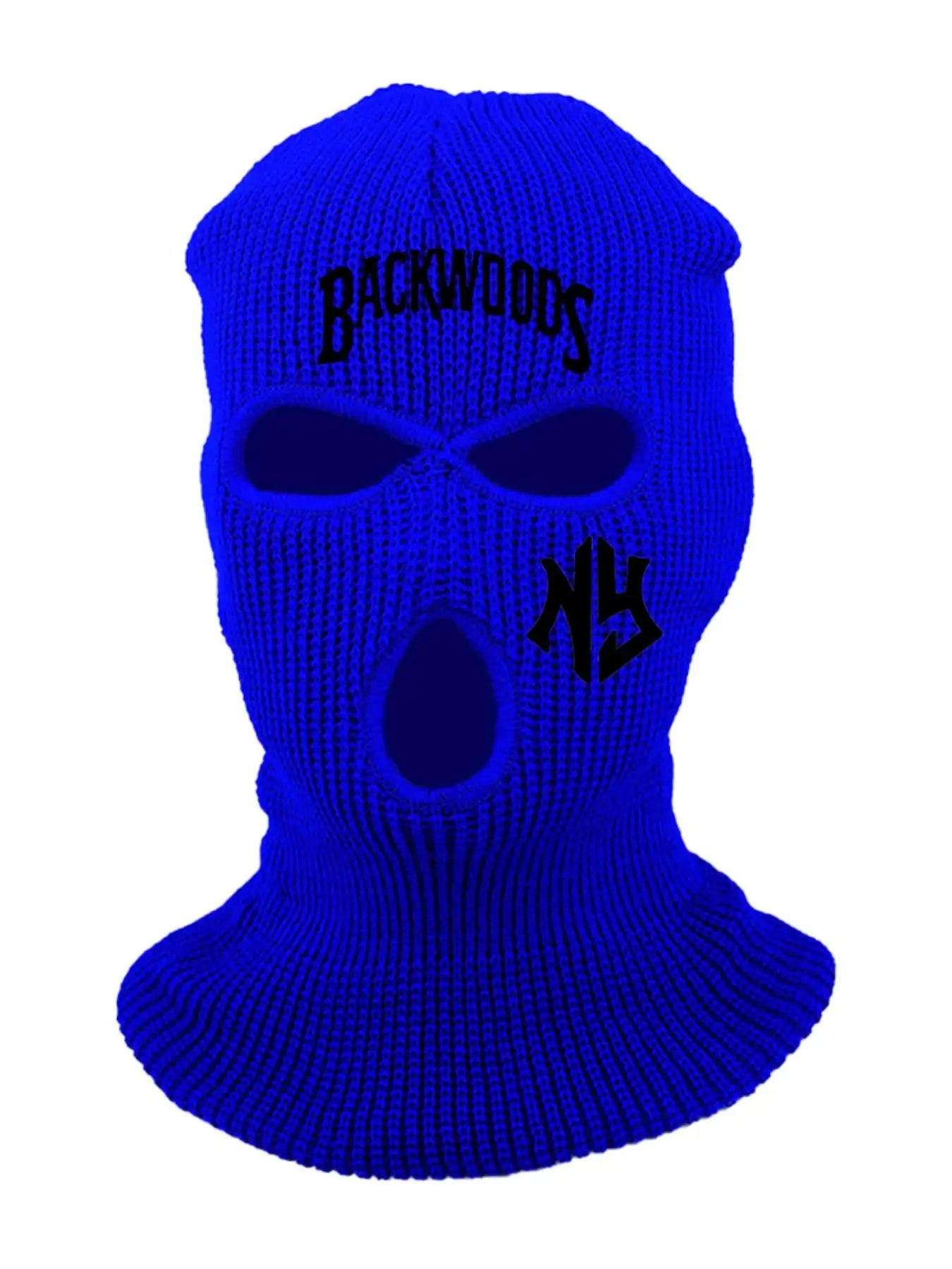 1/2PC 3-hole Halloween Fun Hat Knitted Full Face Ski Mask Winter Balaclava Warm Knitted Full Face Mask Outdoor Sports