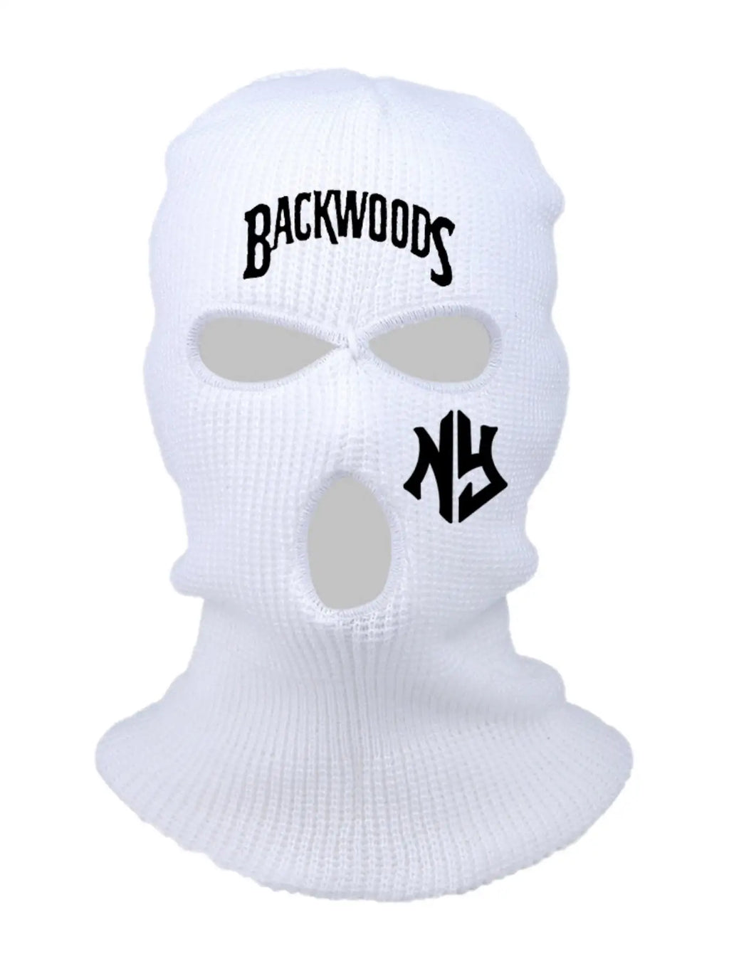1/2PC 3-hole Halloween Fun Hat Knitted Full Face Ski Mask Winter Balaclava Warm Knitted Full Face Mask Outdoor Sports